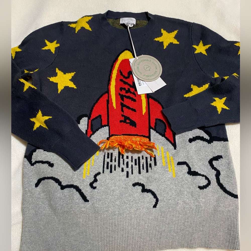 Boys Stella McCartney rocket sweater